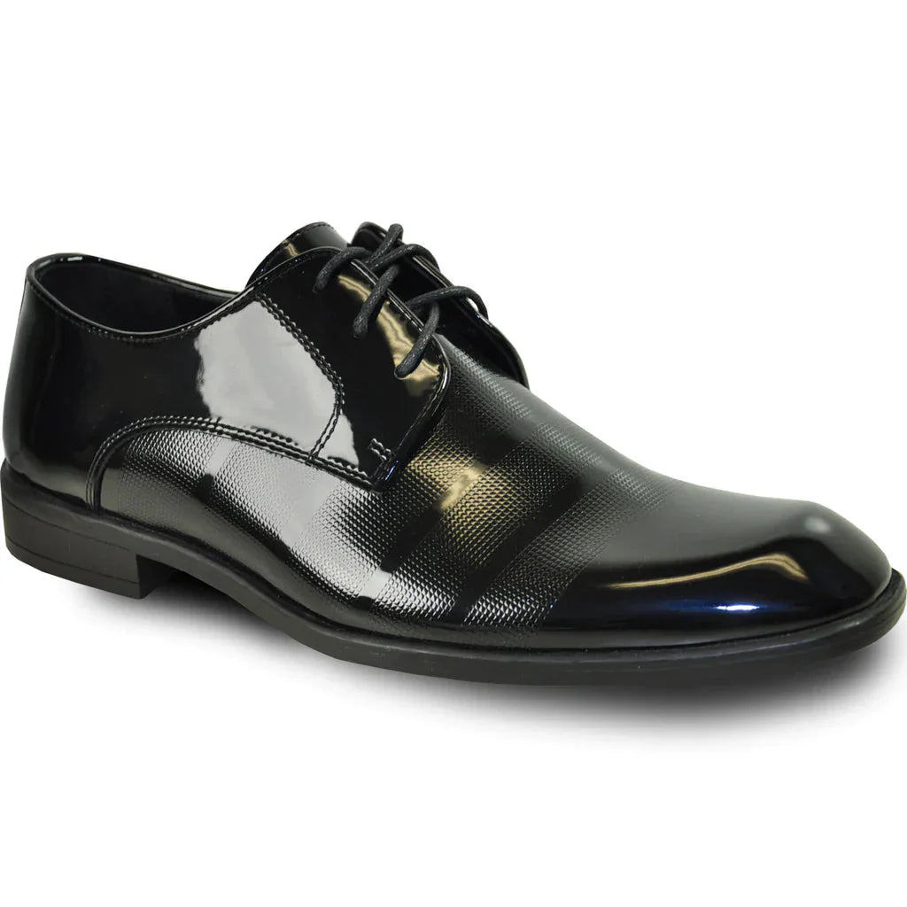 "Rockefeller" Black Vangelo Tuxedo Shoes LuxuryLifeWay Online Store