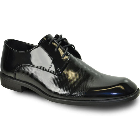 "Rockefeller" Black Vangelo Tuxedo Shoes LuxuryLifeWay Online Store