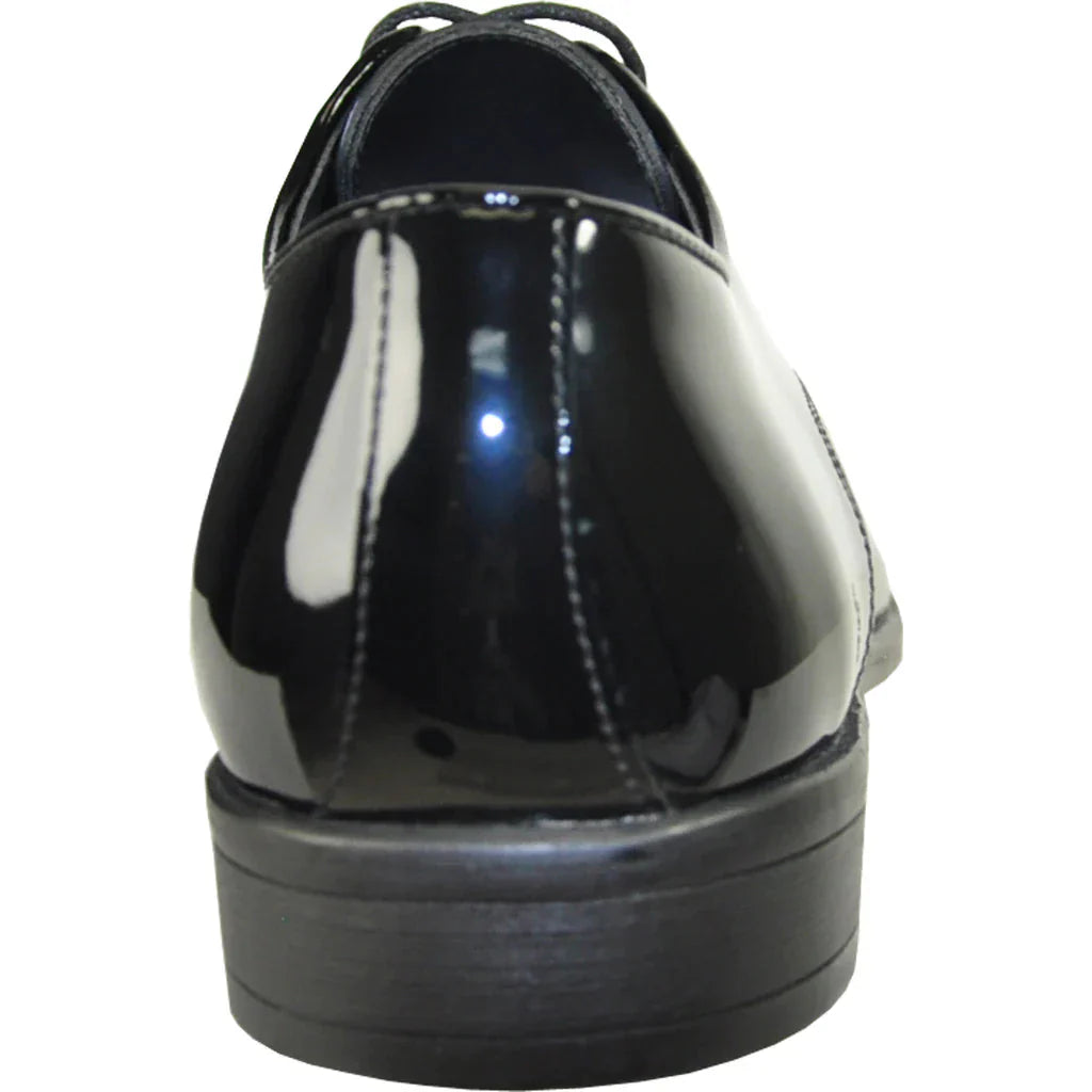"Rockefeller" Black Vangelo Tuxedo Shoes LuxuryLifeWay Online Store