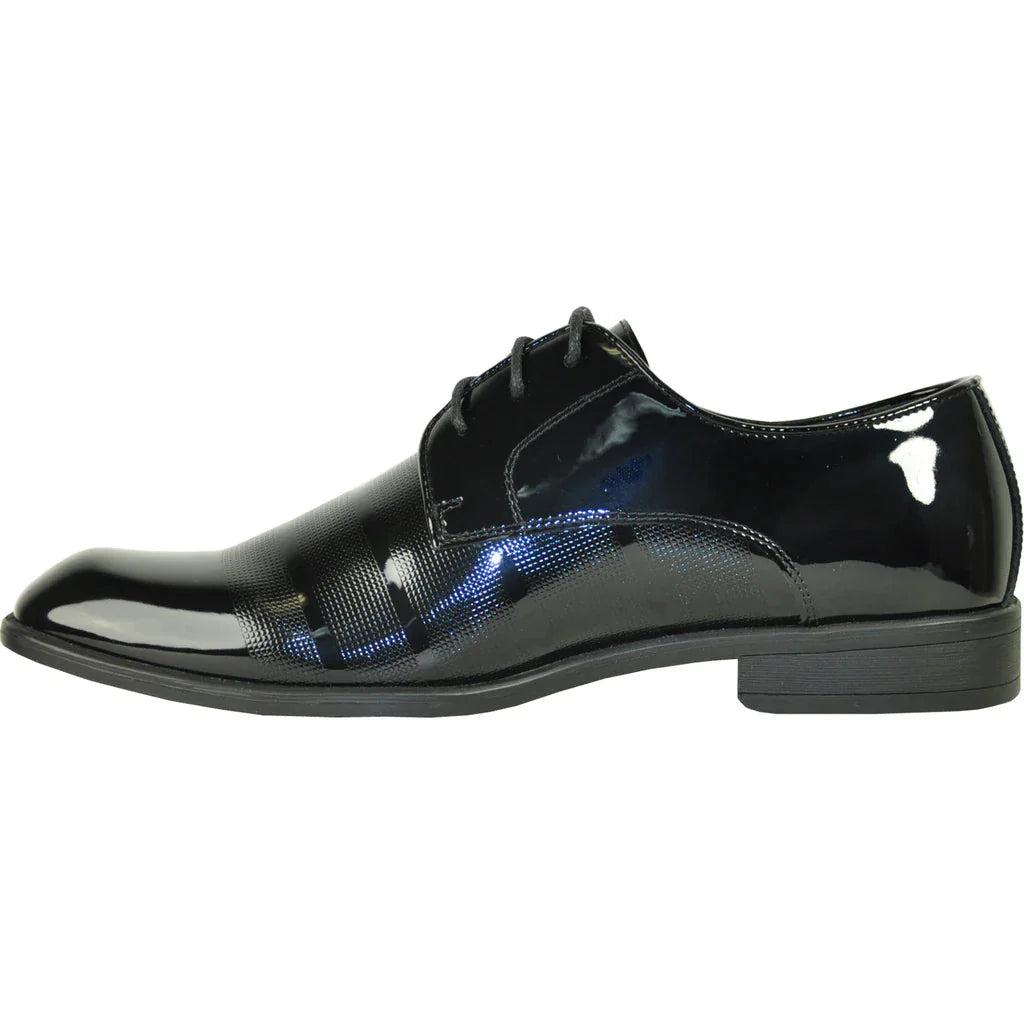 "Rockefeller" Black Vangelo Tuxedo Shoes LuxuryLifeWay Online Store