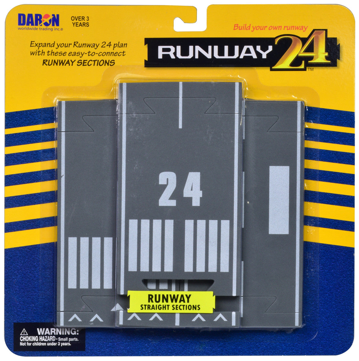 Runway Straight Sections 3 Piece Set for Diecast Models by Runway24 LuxuryLifeWay Online Store