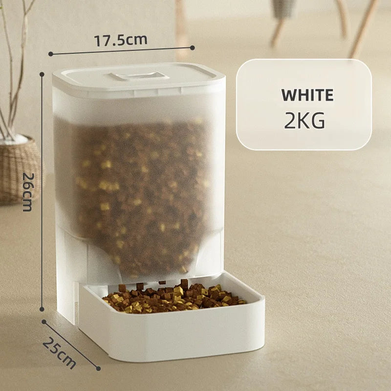 HOOPET Dogs Automatic Feeders Water Bottle Cats Bowl Food Storage Drinking Dispenser Container Pet Supplies Pi-Mart