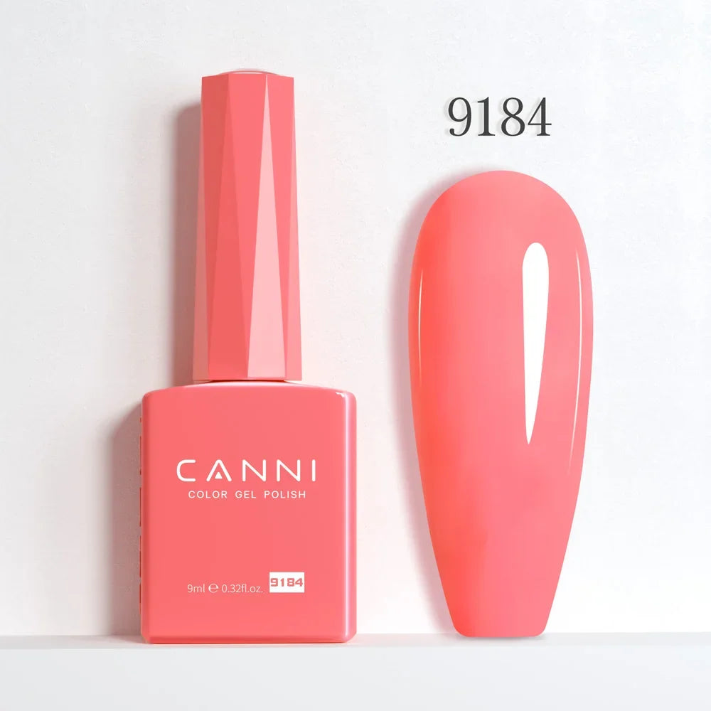 CC8 CANNI 9ml Nail Gel Polish HEMA FREE Summer Nails Color Soak Off UV LED Semi Permanent Smoothy Texture Nail Art Manicure Tri Light Beauty