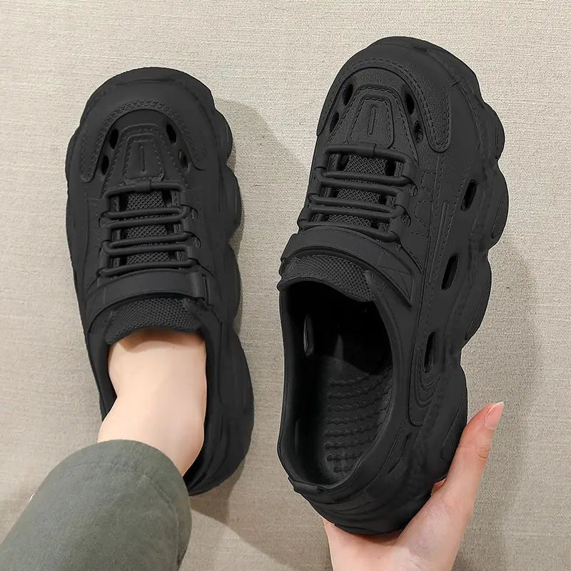 Women's Summer Wading Shoes, Women's Outer Wear, Breathable, Non-Slip, Wear-Resistant, Beach Deodorant, Driving and Fishing Sandals for Women LadyShow.Store