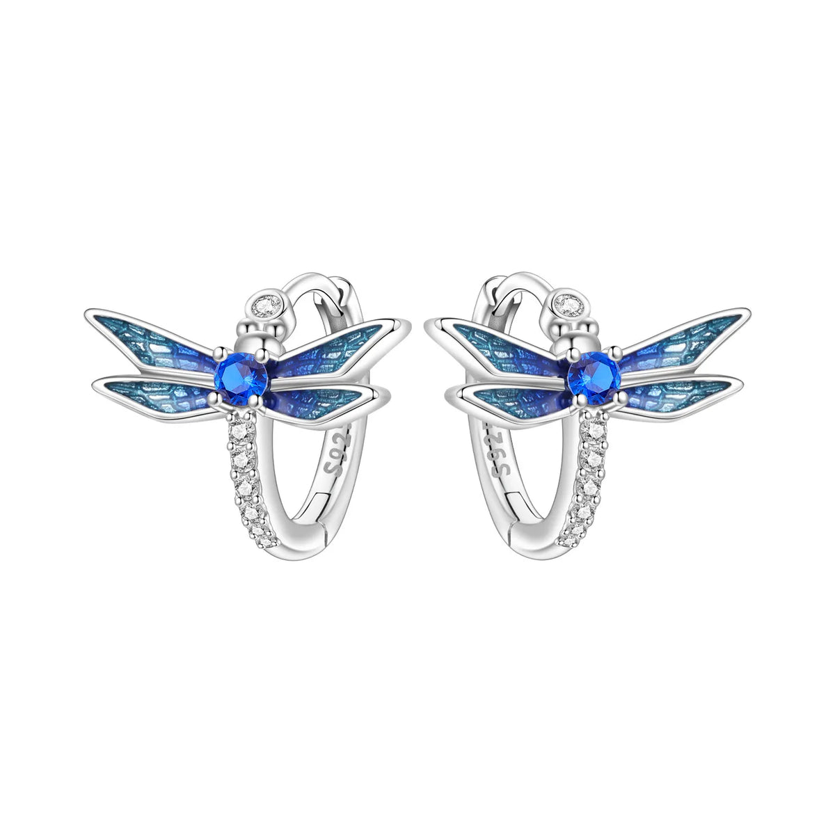 925 Sterling Silver Cute Lazy Cat Animal Pet Earrings Jewelry Hoop Earrings For Women Jewelry Birthday Party Fine Gifts Pi-Mart