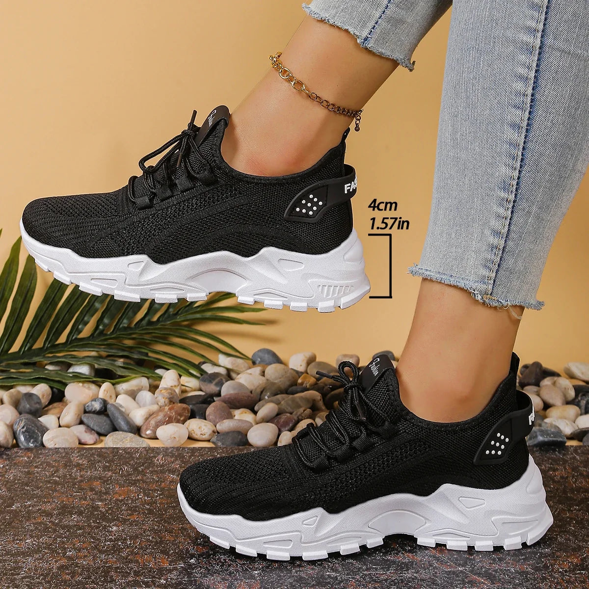 Women's Shoes, Women's Sports Shoes 2025 Women's Shoes Breathable Single-Mesh Dad Shoes Women's Casual and Versatile Sports Shoe LadyShow.Store
