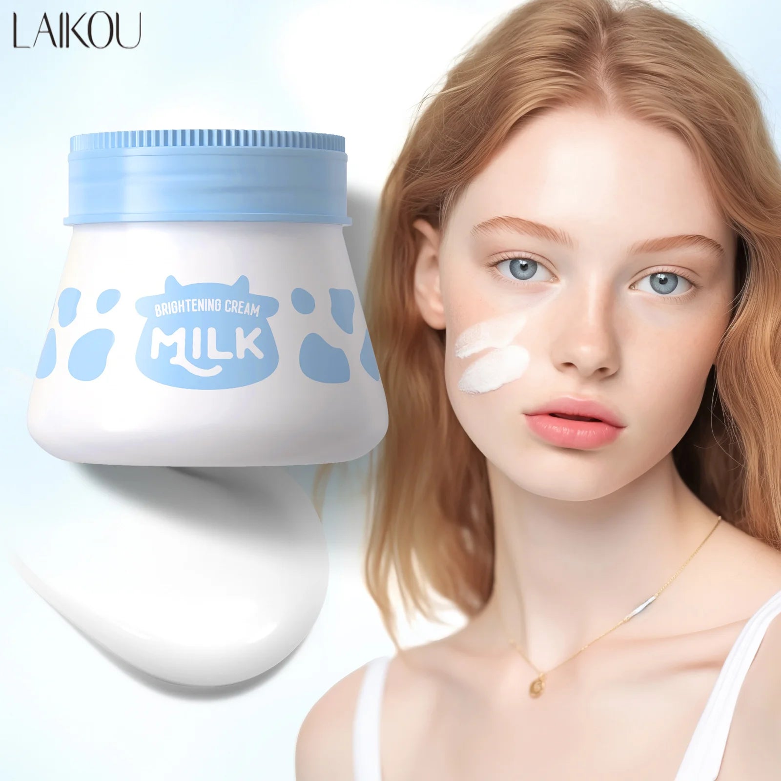 LAIKOU Milk Suyan Carem Anti Wrinkle Whitening Moisturizing Nourish Creams Beauty Aintenance Face Skin Care Cosmetic 55g Pi-Mart