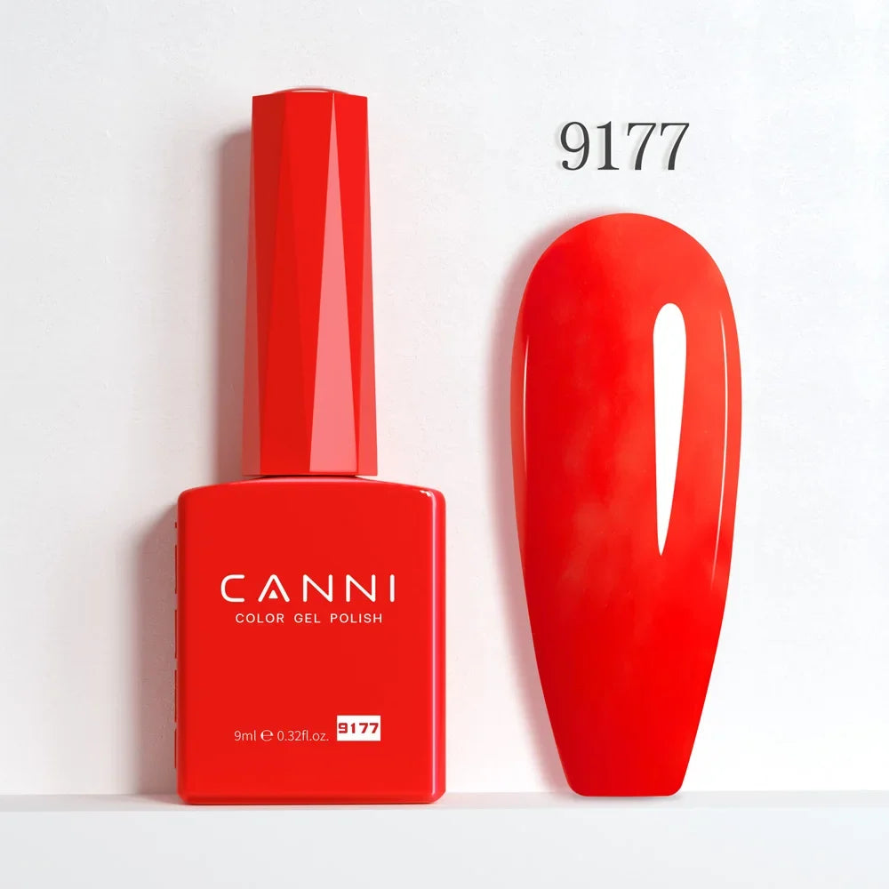 CC8 CANNI 9ml Nail Gel Polish HEMA FREE Summer Nails Color Soak Off UV LED Semi Permanent Smoothy Texture Nail Art Manicure Tri Light Beauty