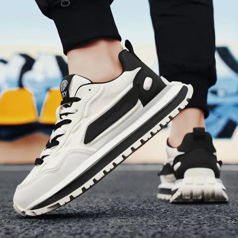 Trend Men Versatile Sneakers 2025 Autumn High Quality Comfortable Platform Sports Running Shoes Outdoor Youth Shoes for Men Plus Pi-Mart