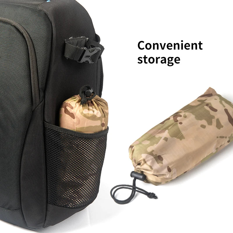 Man Military Impermeable Zipper Camo Raincoat Waterproof Rain Coat Men Raincoat Women Awning The Rain Motorcycle Rain Poncho Pi-Mart