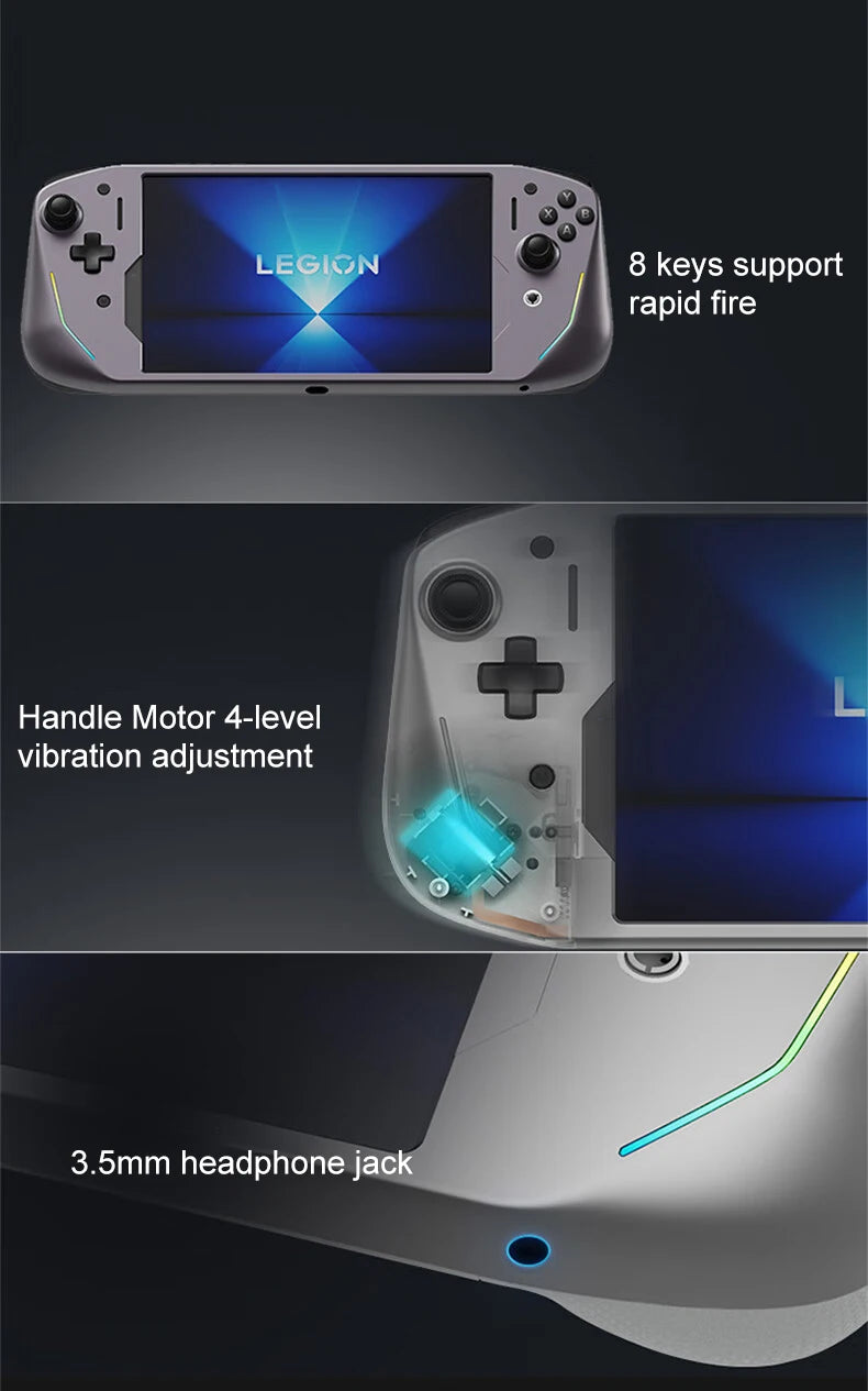 Lenovo Legion G9 Wireless Controller Features High-Precision Type-C Direct Connection, 200K Hall-Effect Joystick, Suitable for Y700 Third/Fourth Generation Type-C Low-Latency Direct Connection Pi-Mart