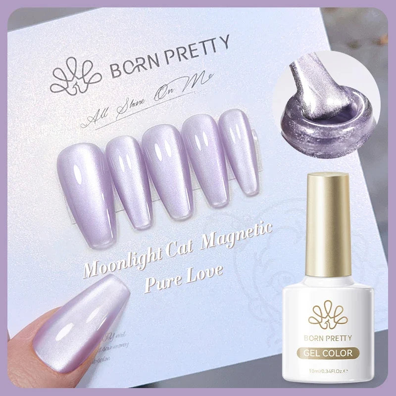 BORN PRETTY 117 Colors Cat Magnetic Gel Nail Polish 10ml Full Coverage Varnish Semi Permanent Super Gorgeous Nails Manicure Tri Light Beauty