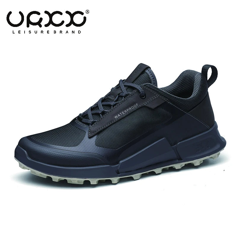 New Men's Shoes Mesh Breathable Outdoor Hiking Shoes Men Lightweight Anti Slip Waterproof Casual Sports Shoes zapatillas hombre Pi-Mart
