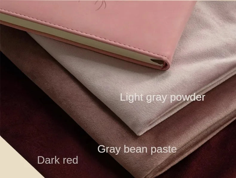 Velvet Fabric By The Meter for Tablecloth Diy Sofa Covers Curtains Sewing Thickened Soft Cloth Plain Black White Winter Textile Pi-Mart