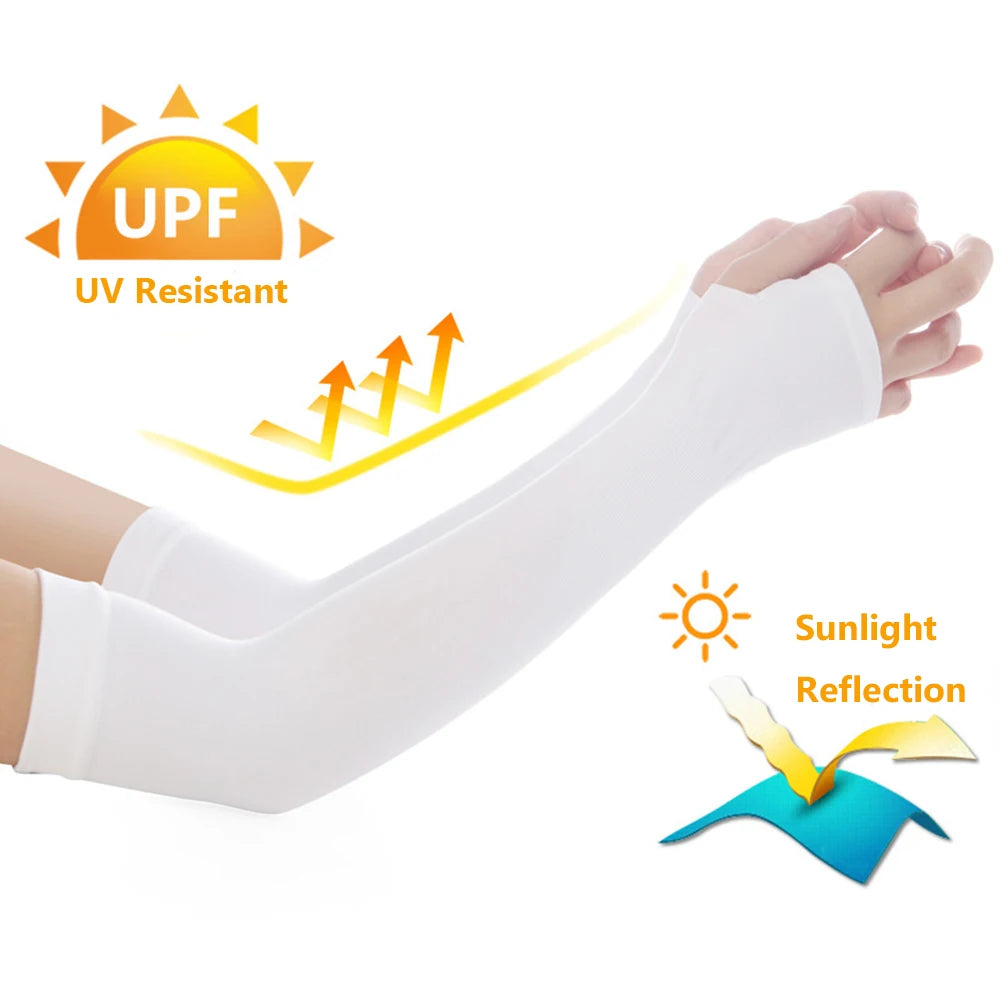 Warmer Running Summer Cooling Basketball Outdoor Sport Arm Sleeves Sun Protection Arm Cover Pi-Mart