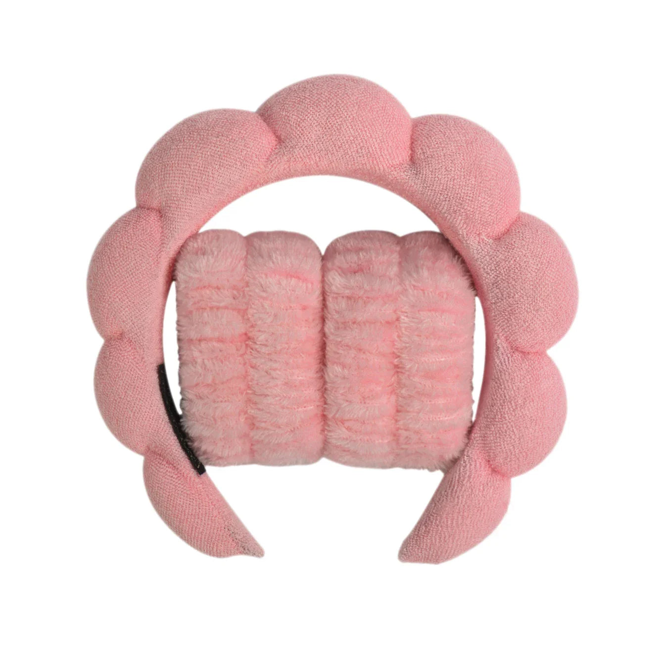 1/3Pcs Fashion Microfiber Washing Wristbands Scrunchies Puffy Headband Spa Bubble Headband for Washing Face Makeup Shower Skincare LadyShow.Store