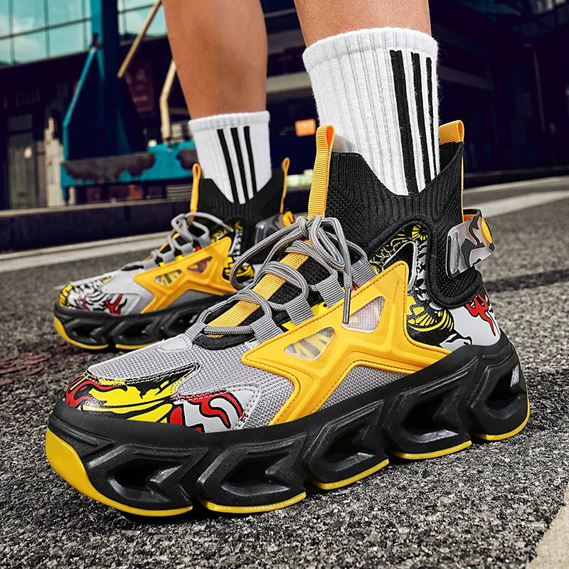 Shoes Men Sneakers Male Casual Mens Shoes Tenis Luxury Shoes Trainer Race Breathable Shoes Fashion Running Shoes for Women Pi-Mart