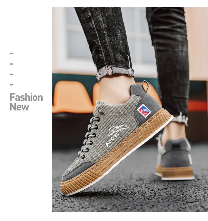 Brand Men's Sneakers Designer Fashion Casual Shoes for Men Comfort Platform Vulcanized Shoes Male original tenis masculino New Pi-Mart