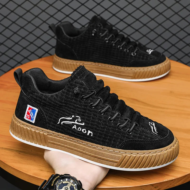 Brand Men's Sneakers Designer Fashion Casual Shoes for Men Comfort Platform Vulcanized Shoes Male original tenis masculino New Pi-Mart