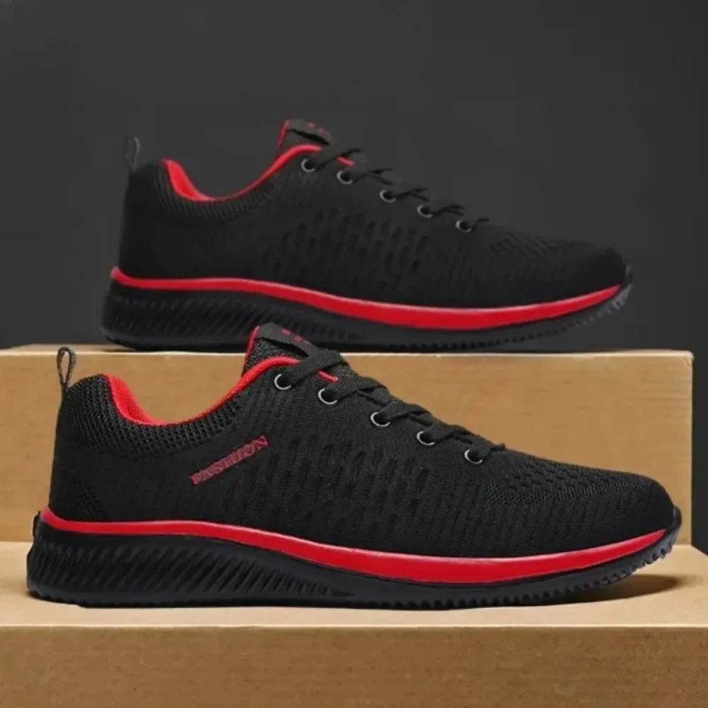 2026 Men Running Walking Knit Shoe Casual Sneakers Breathable Sports Running Athletic Gym Lightweight Outdoor Women Shoes Size Pi-Mart