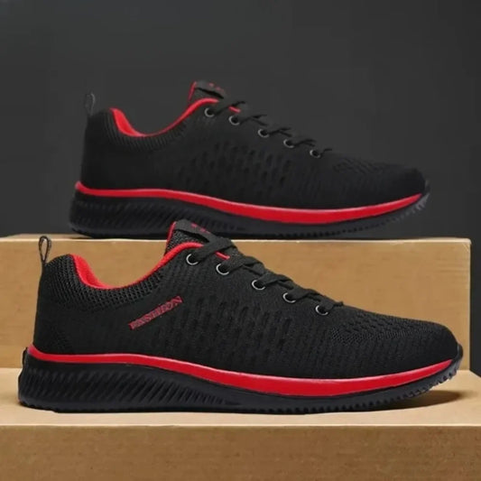 2026 Men Running Walking Knit Shoe Casual Sneakers Breathable Sports Running Athletic Gym Lightweight Outdoor Women Shoes Size Pi-Mart