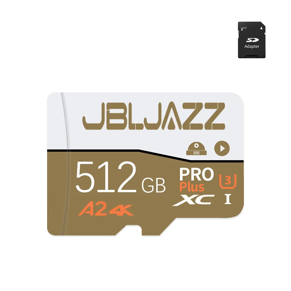 Micro TF SD Card Ultra SD Memory Card 64GB 256GB 512GB 128GB MicroSD U3 A2 4K TF Flash Cards for Xiaomi Phone Camera Table PC Pi-Mart
