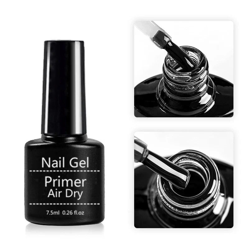 Acrylic No-acid Primer Nail Art Set With Base Coat And Top Coat Soak Off Gel Nail Polish For Nail Art Design Tool Kit Tri Light Beauty