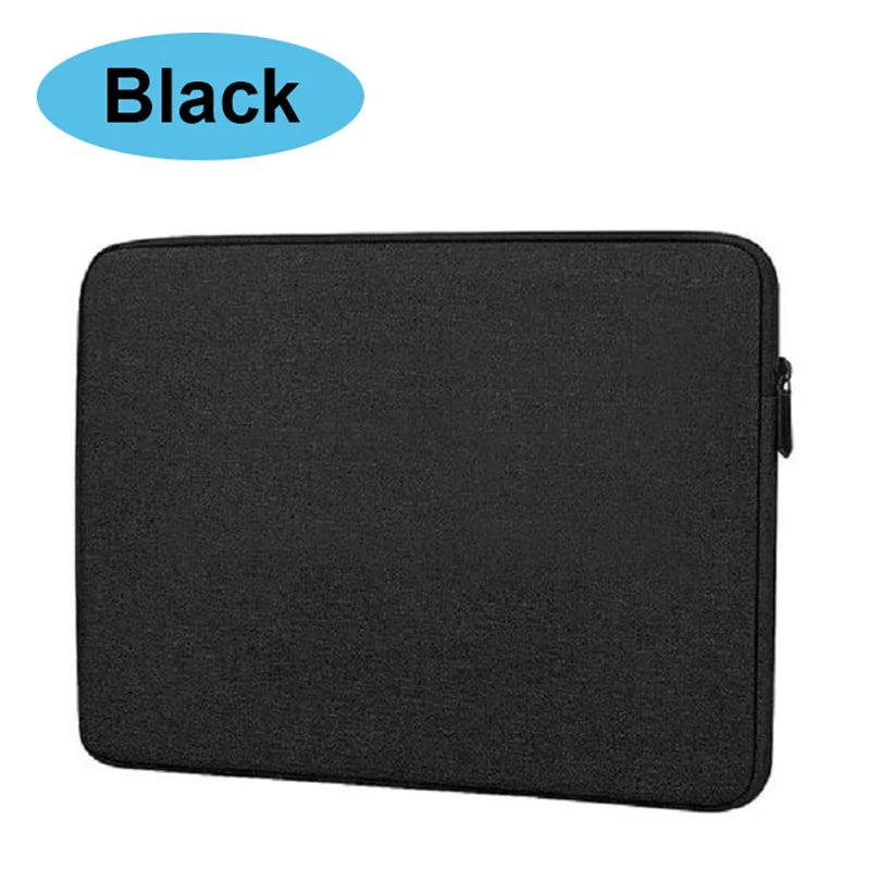 Portable Laptop Sleeve Bag Case Soft Cover 11 12 13 14 15 15.6 Inch for Macbook Huawei Xiaomi HP Dell Lenovo Laptop Handbag Pi-Mart