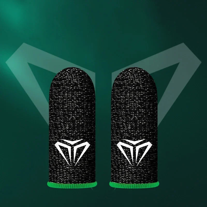 Hot Sales Game Fingertip Gloves Sweatproof Anti-slip Gamer Thimbles Touch Screen Finger Sleeve Breathable Fingertip Parts Pi-Mart