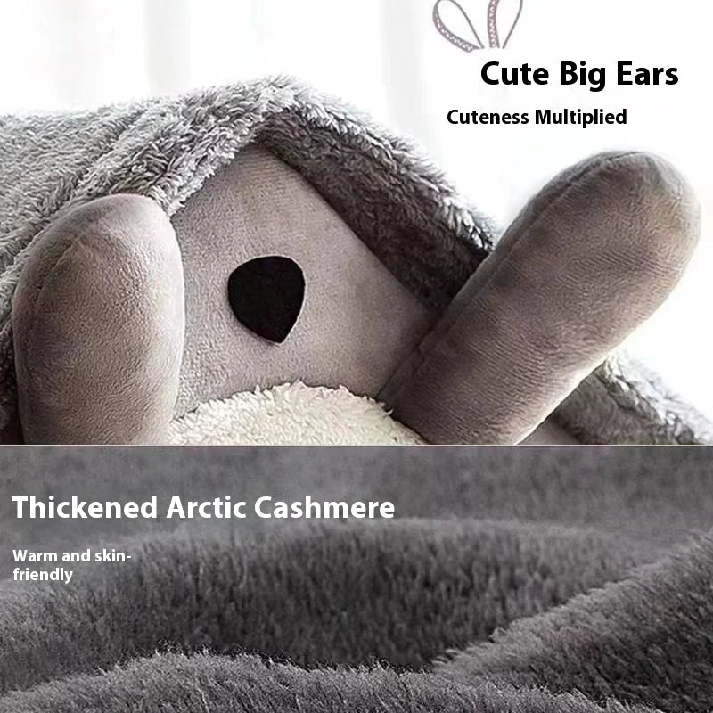 House Style Pet Bed for Small Dogs & Cats - All Season Removable Washable Dog House Winter Warm Teddy Bed Pet Supplies Pi-Mart
