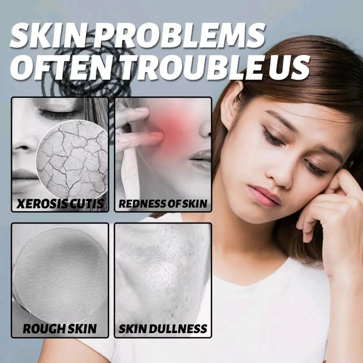 Moisturizing Face Cream, Repair Dry Skin, Protect Skin, Improve Skin Quality, Lubricate And Tighten Skin, Make Skin Delicate And Pi-Mart