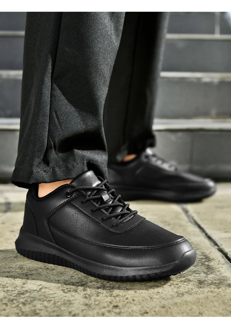 Hotel Chef shoes four seasons new non-slip oil-proof waterproof kitchen work shoes men's fashion casual outdoor breathable shoes Pi-Mart
