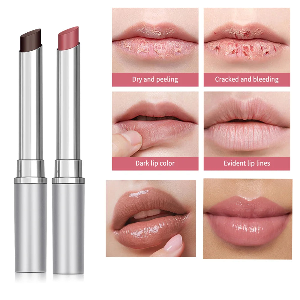 Honey Healthy Natural Colorless Lip Balm Lipstick Long Lasting Moisturizing Lips Plumper Nourish Makeup Lip Care Cosmetics Pi-Mart