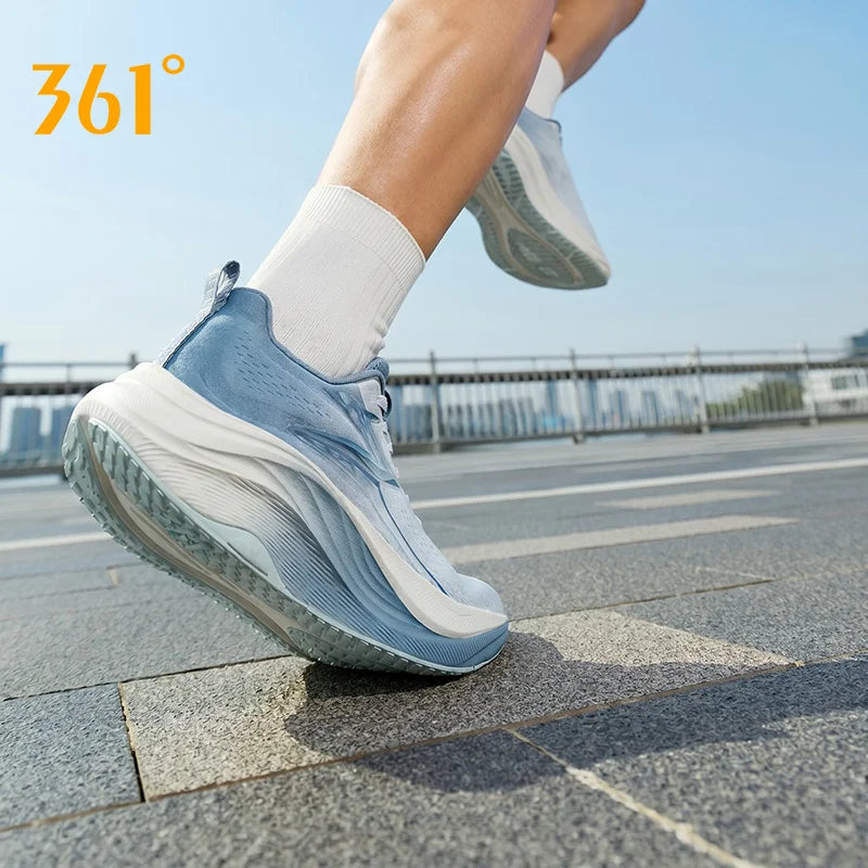361 Degrees O2 2026 New Professional Men Marathon Training Shoes Lightweight Rebound Durable Male Running Sneakers 672632222 Pi-Mart