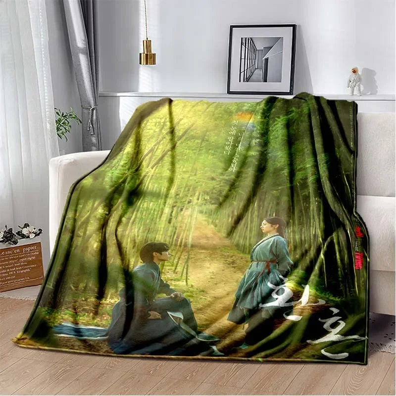 3D Kdrama Alchemy of Souls: Light and Shadow TV HD Blanket Soft Warm Flannel Throw Blanket for Bed Bedroom Sofa Picnic Blanket Pi-Mart