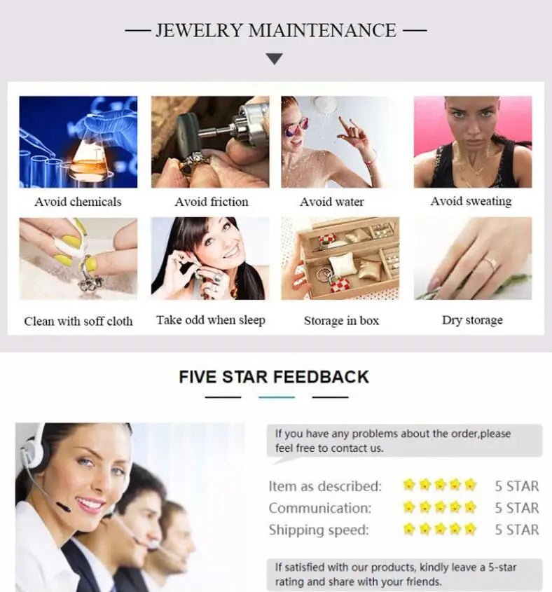 Real 925 Sterling Silver Color Jewelry Sets for Woman Girls Shining Austrian Crystal Cute Cat Pendant Necklace Huggie Earring Pi-Mart