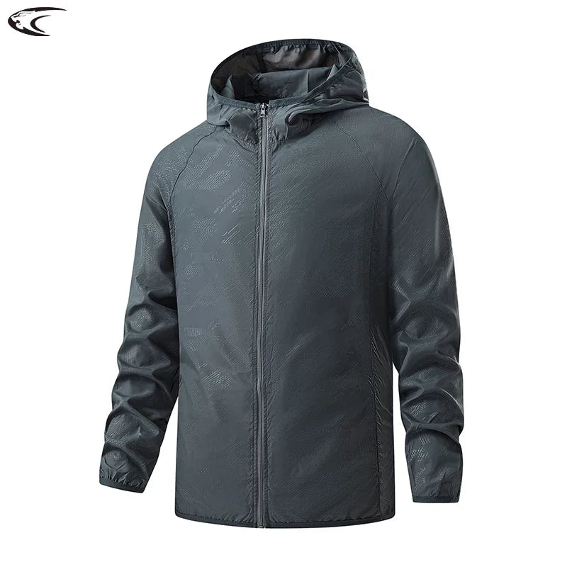 LNGXO Waterproof Hiking Jackets for Men and Women Sun Protection Windbreaker Camping Climbing Rain Coat Unisex Portable Clothes LadyShow.Store