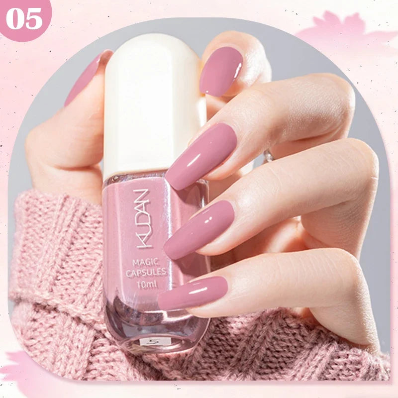 10ml Water-Based Peel Off Nail Polish 40 Colors Long Lasting Quick Drying No Need of Lamp to Cure Nail Supplies Manicure Nails Tri Light Beauty