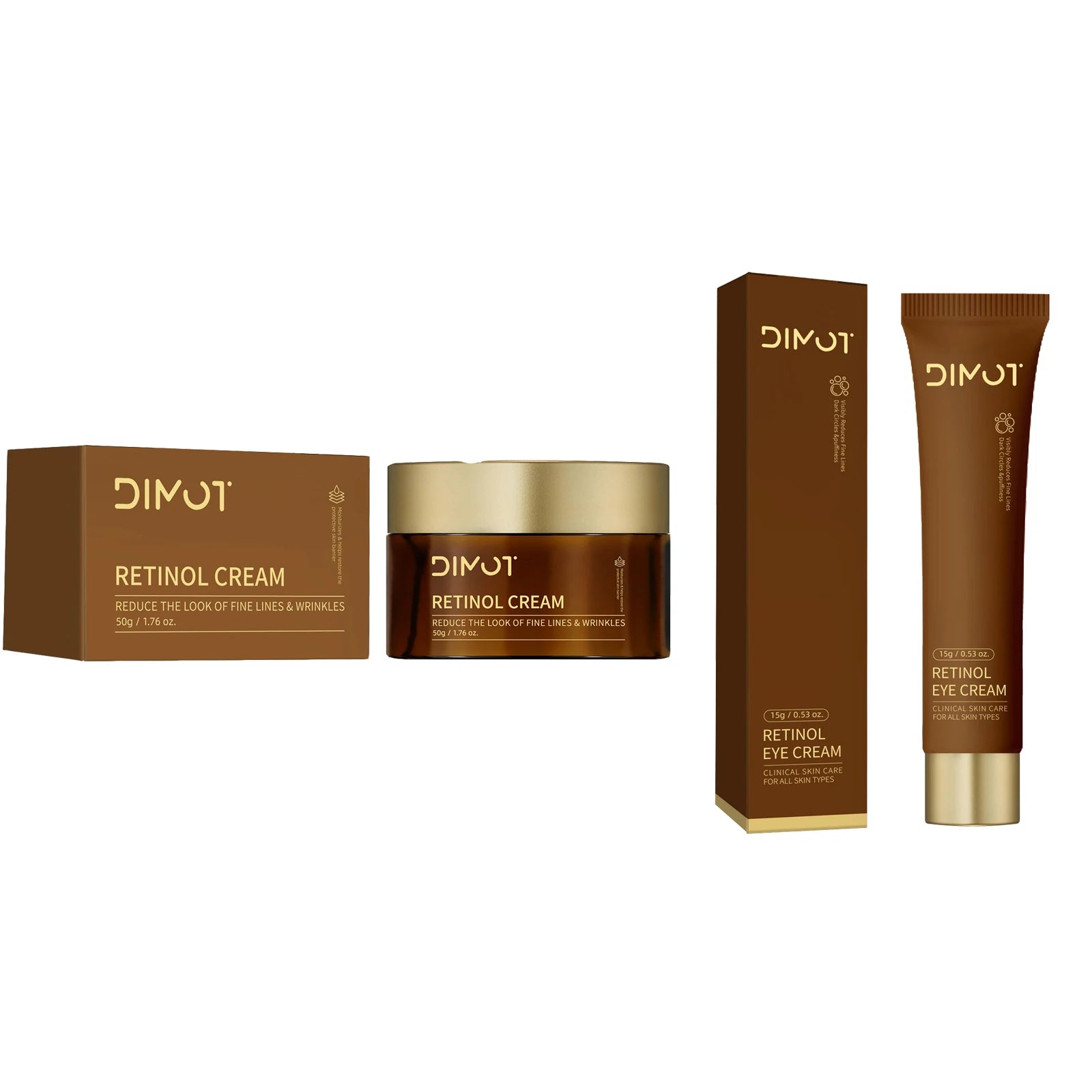 Retinol Eye Cream Anti Wrinkles,Anti Puffiness Remove Dark Circle Eye Bag Hyaluronic Acid Moisturize Peptides Soothe Skin Care Pi-Mart