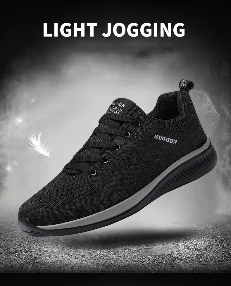 2026 Men Running Walking Knit Shoe Casual Sneakers Breathable Sports Running Athletic Gym Lightweight Outdoor Women Shoes Size Pi-Mart