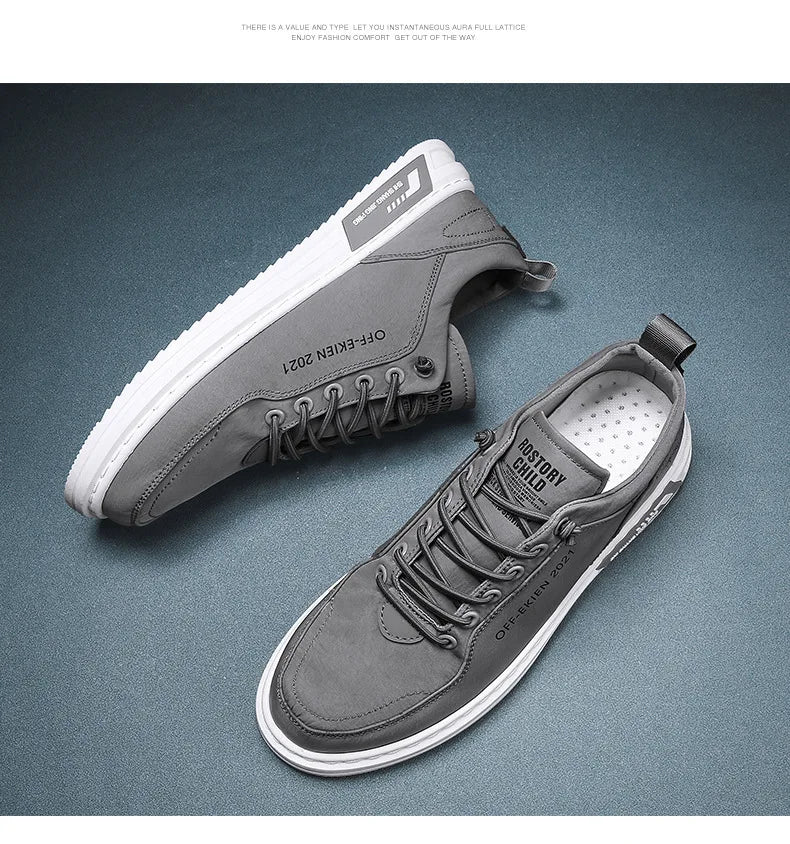Men's Flats Shoes Luxury Men's Sneakers Spring Autumn 2025 Outdoor Sport Shoes for Men Fashion Vulcanized Shoe Tenis Para Hombre Pi-Mart