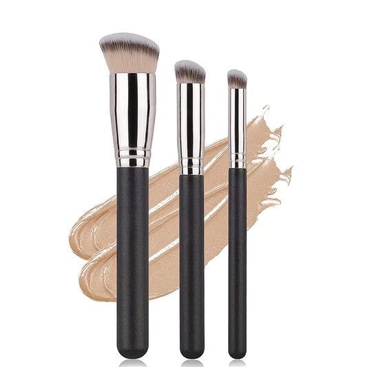 Foundation Concealer Brush Premium Contour Blusher Brushes Flawless Under Eye Dense Face Makeup Brush For Blending Pi-Mart