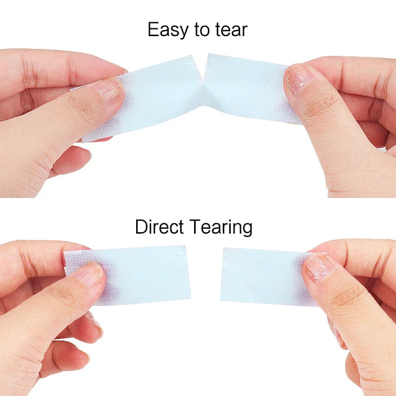 1 Pc Non-woven  Breathable Medical Silicone Gel Tape Grafted Lash Under Eye Pad Patch Eyelash Extension  Supplier Makeup Tools LadyShow.Store