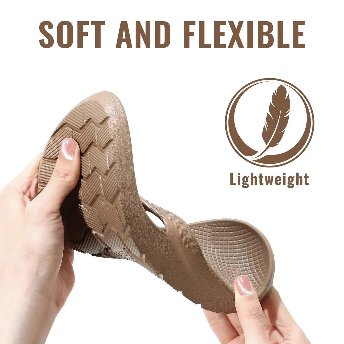 CRACOMIN New Women's Flip Flops Orthopedic Slippers With Arch Support Unisex House Sandals Summer Outdoor Non-slip Beach Slides Pi-Mart