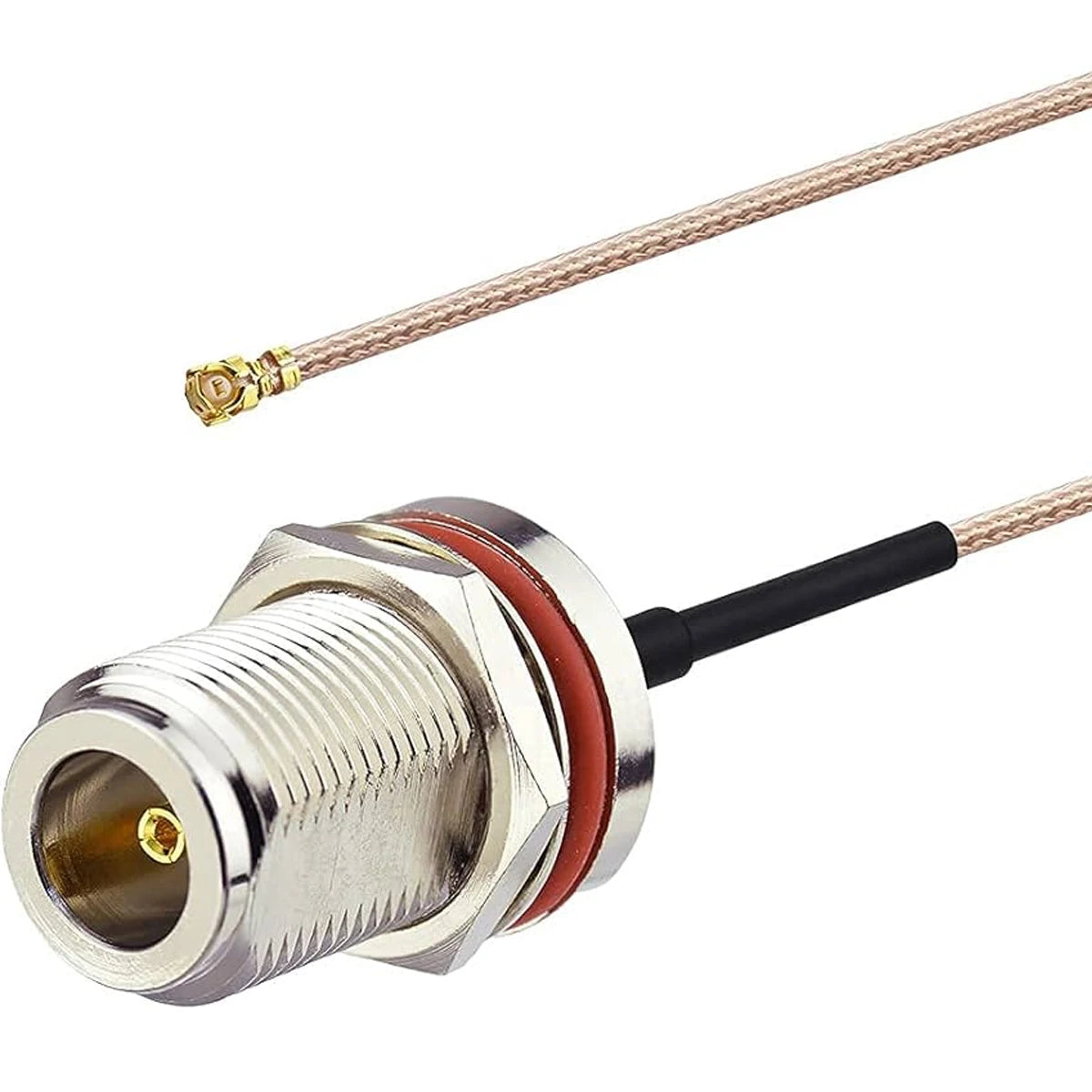 N Type Female SMA Jack Male Coaxial Cable U.FL UFL MHF1 RG178 Coax Cable for T mobile router antenna Mini PCIE Cards WiFi WLAN Pi-Mart