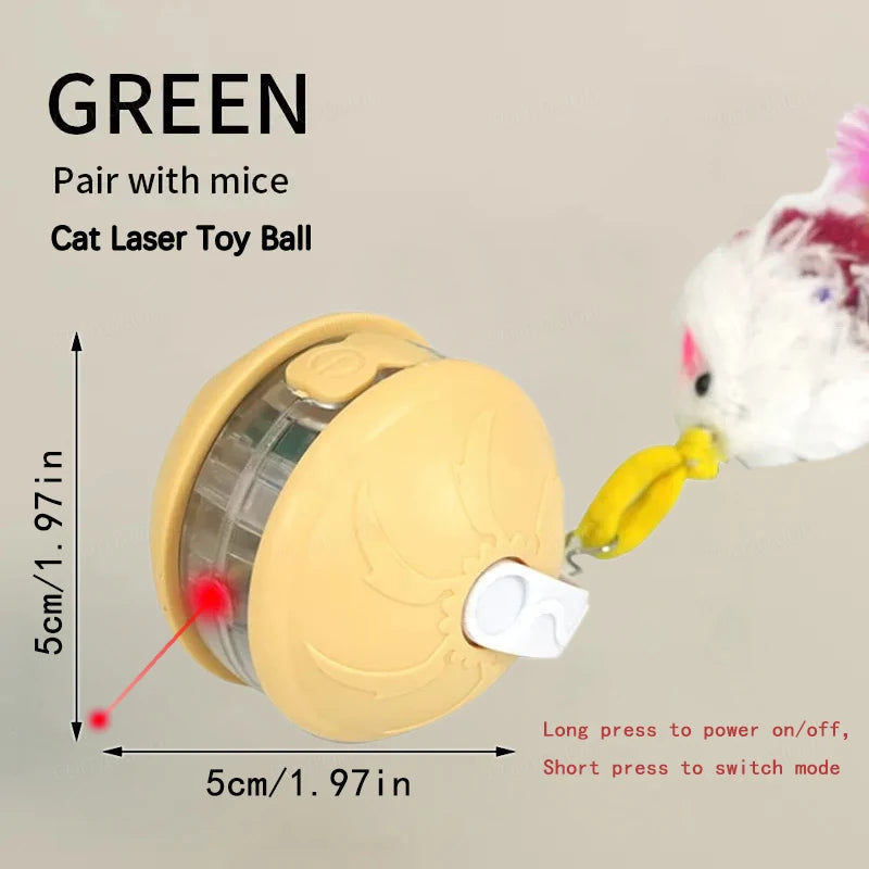 Intelligent Dog Toy Ball Electronic Interactive Cat Toy Usb Automatic Moving Bouncing Ball For Large Medium Dog Holiday Pet Gift Pi-Mart
