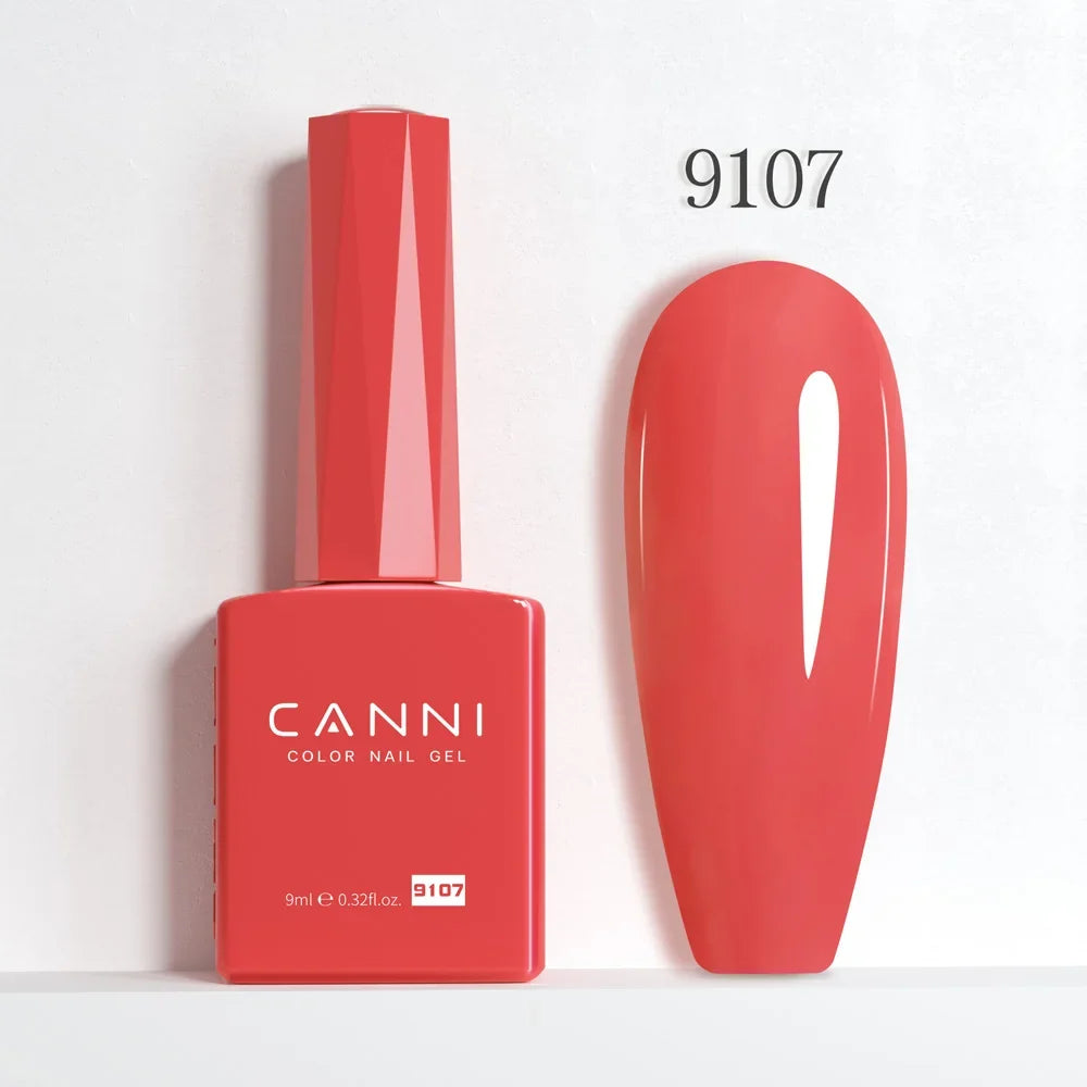 CC8 CANNI 9ml Nail Gel Polish HEMA FREE Summer Nails Color Soak Off UV LED Semi Permanent Smoothy Texture Nail Art Manicure Tri Light Beauty