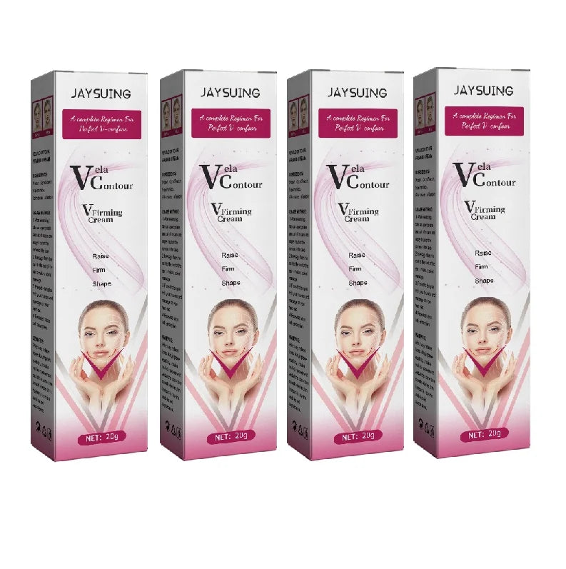 V-Shaped Face Cream Lift Firm Tighten Remove Double Chins To Create A Small V Slim-ming Face Anti Agin-g Beauty Massage Products Tri Light Beauty