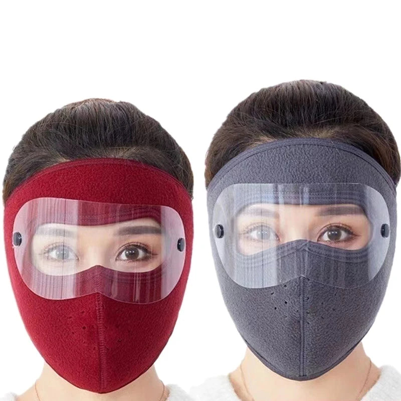 Winter Cycling Face Mask Windproof Men Women For Skiing Snowboarding Motorcycle Outdoor Sports Balaclava Cap Warmer Breathable Pi-Mart