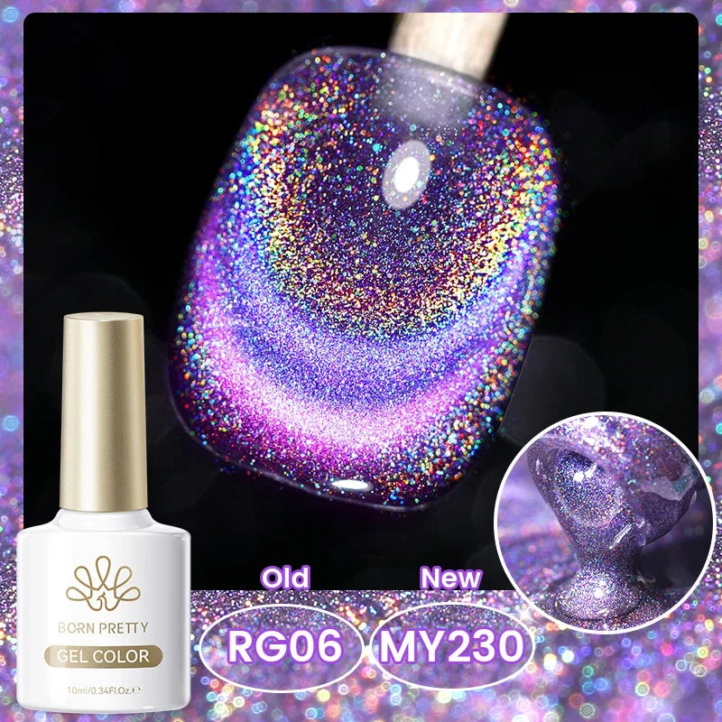 BORN PRETTY 117 Colors Cat Magnetic Gel Nail Polish 10ml Full Coverage Varnish Semi Permanent Super Gorgeous Nails Manicure Tri Light Beauty